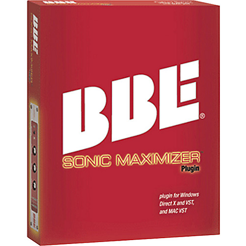 bbe sonic maximizer plugin free