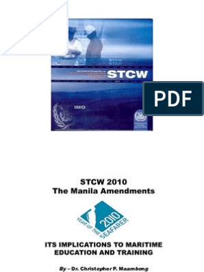 stcw manila amendments 2010 pdf